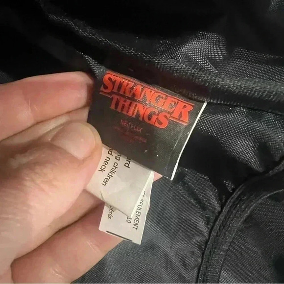 Loungefly Stranger Things Chibi Characters All Over Print Backpack Blue - Picture 14 of 16